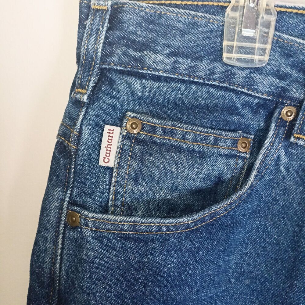 Carhartt Jeans Mens 36x30 Blue pants Denim